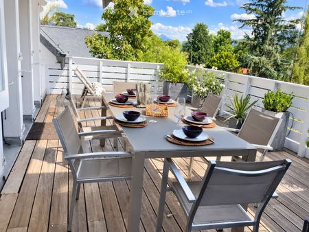 Rare Furnished Duplex Penthouse in Chêne-Bougeries - Foto 5