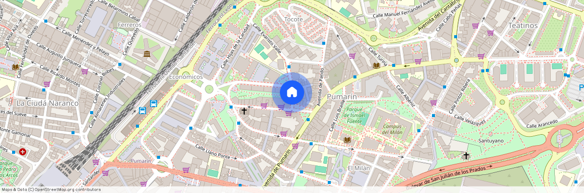 Milán-Pumarín, Oviedo