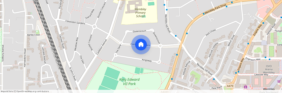 Clarendon Gardens, Wembley, Middlesex, HA9 7QW