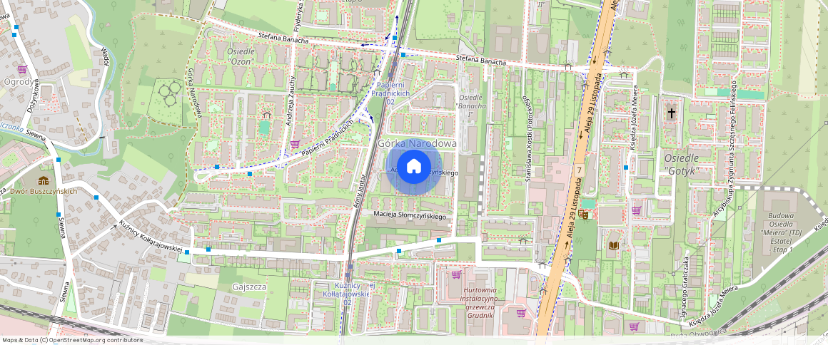 Kraków Prądnik Biały, Adama Marczyńskiego