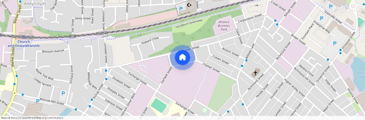 Stevenson Street East, Accrington