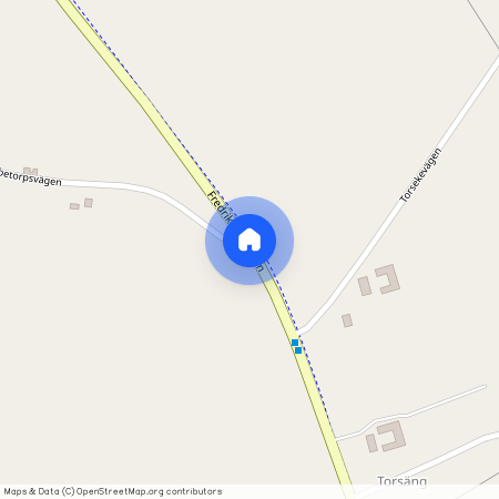 Fredriksdalsvägen, Kristianstad