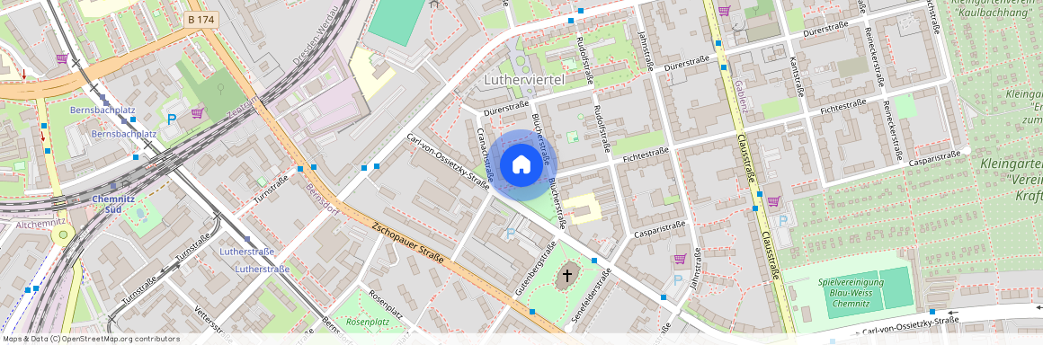 Blücherstr. 12, 09126 Sachsen - Chemnitz