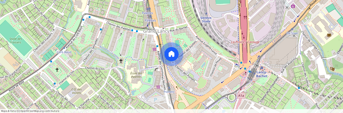 Chemin des Pontets 4, Lancy