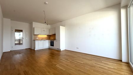 Top-moderne 3-Zimmer-Neubauwohnung mit MEGA-SÜD-BALKON (7m²) nahe Akademiepark - Photo 2