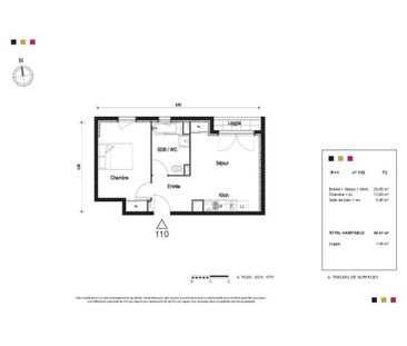 Location Appartement 2 pièces 38m² MONTPELLIER 34080 - Photo 4
