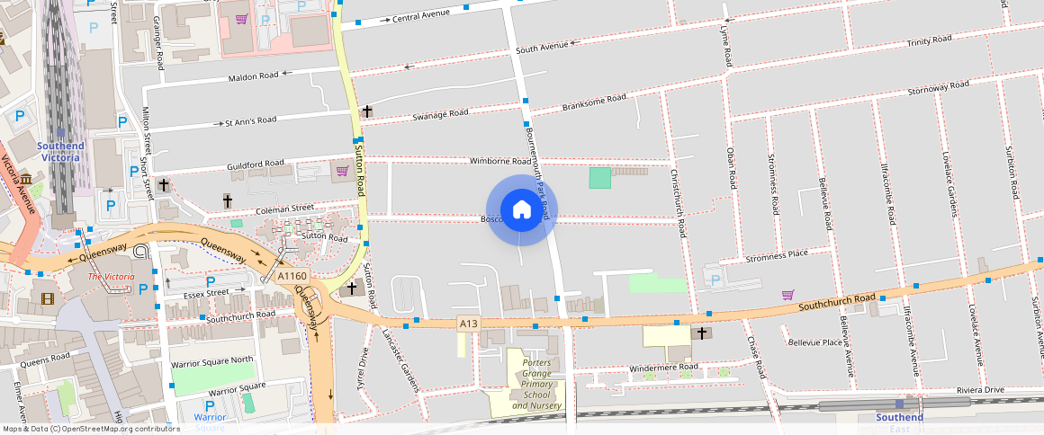 Boscombe Road, Southend-On-Sea, SS2