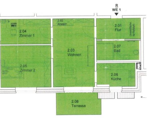 Barrierearme 3-Zimmerwohnung - Photo 1