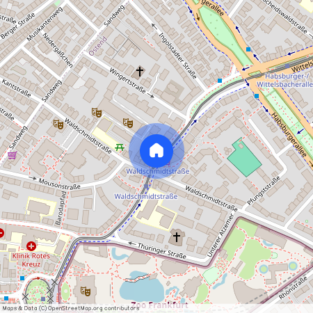 Wittelsbacher Allee 25, 60316 Frankfurt am Main - Ostend