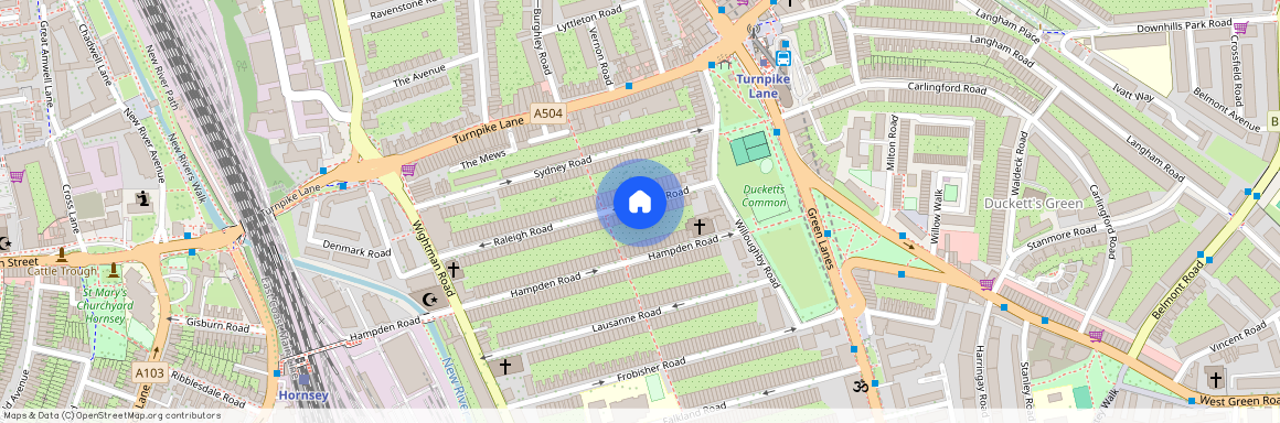 Raleigh Road, N8, London