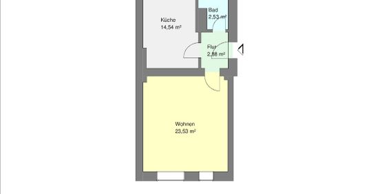 Sanierte Singlewohnung im Erdgeschoss - Hafenviertel - Foto 3