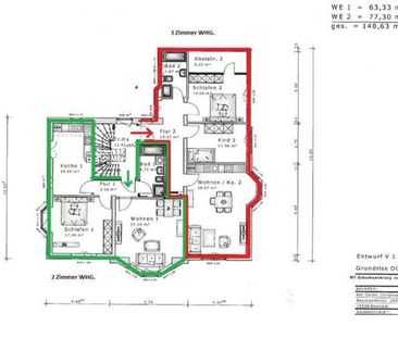 NMS-Zentrum, 3 Zimmer Obergeschoss- Wohnung mit 77 m² zu vermieten. - Photo 4