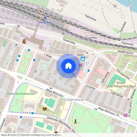 ul. Spółdzielcza, Głogów, głogowski, dolnośląskie