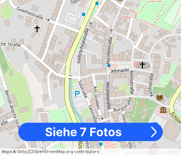 Zentrale 2-Zimmer-Dachgeschosswohnung in Auerbach – frisch renovier... - Foto 1