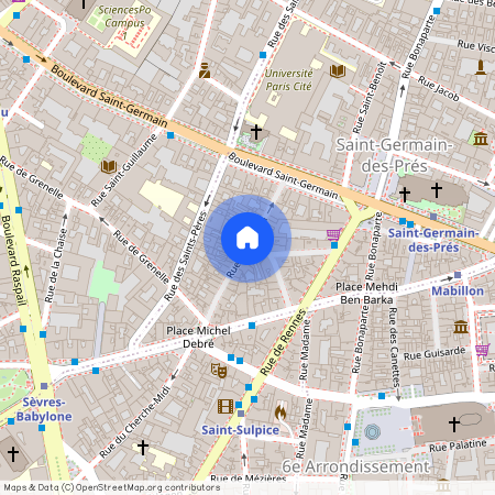 Rue du Dragon, Francja, Paris