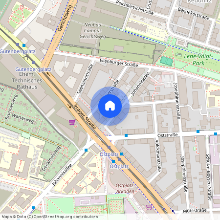 Johannisallee 16, 04317 Leipzig - Reudnitz-Thonberg