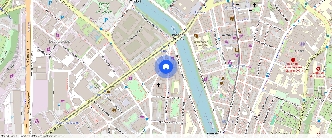 Rue Caroline 8, 1227, Les Acacias
