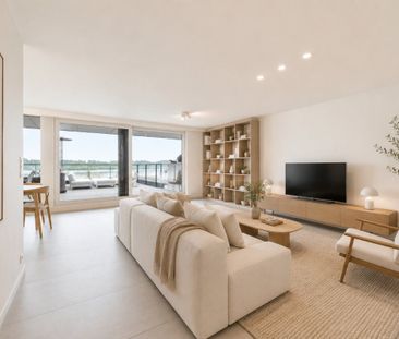 LUXE APPARTEMENT MET 2 SLAAPKAMERS EN TERRAS TE HUUR TEMSE - Photo 1