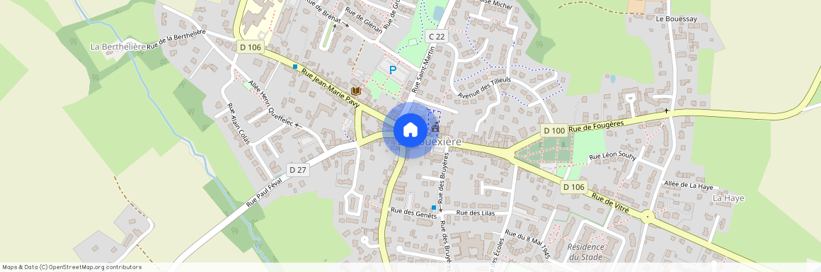 ILLE-ET-VILAINE (35), - BRETAGNE, LA BOUEXIERE (35340)