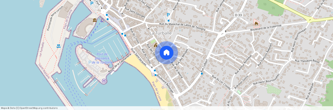 Rue de la Mairie, La Turballe