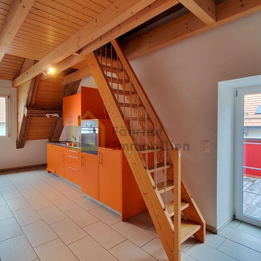 Charmante Maisonette-Dachwohnung mit Balkon - Photo 1