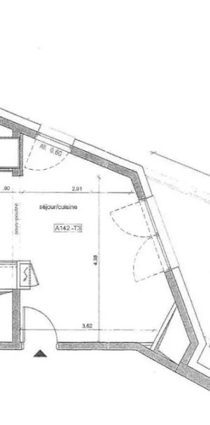 Location appartement 3 pièces - 58.6m² à Strasbourg (67000) - Photo 1