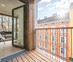 Neubauwohnung mit Süd-Loggia in belebter & beliebter Lage mieten (nähe U3/U6/Mariahilfer Straße) - ab 1.2.27! - Foto 2