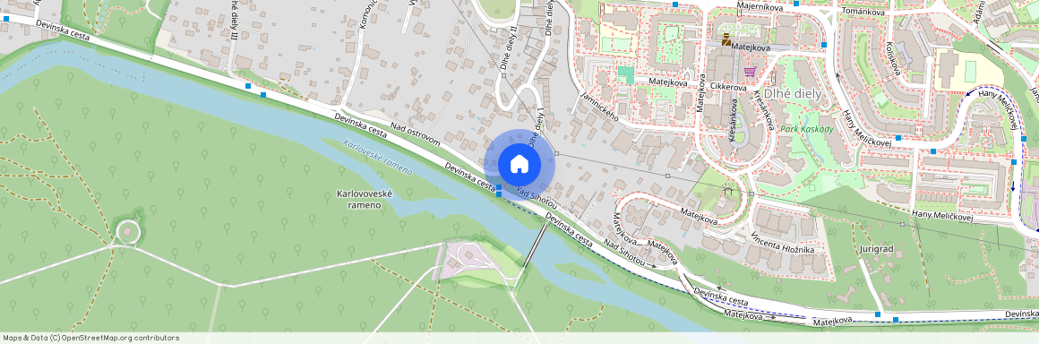 Dlhé diely, Nad Sihoťou, Bratislava