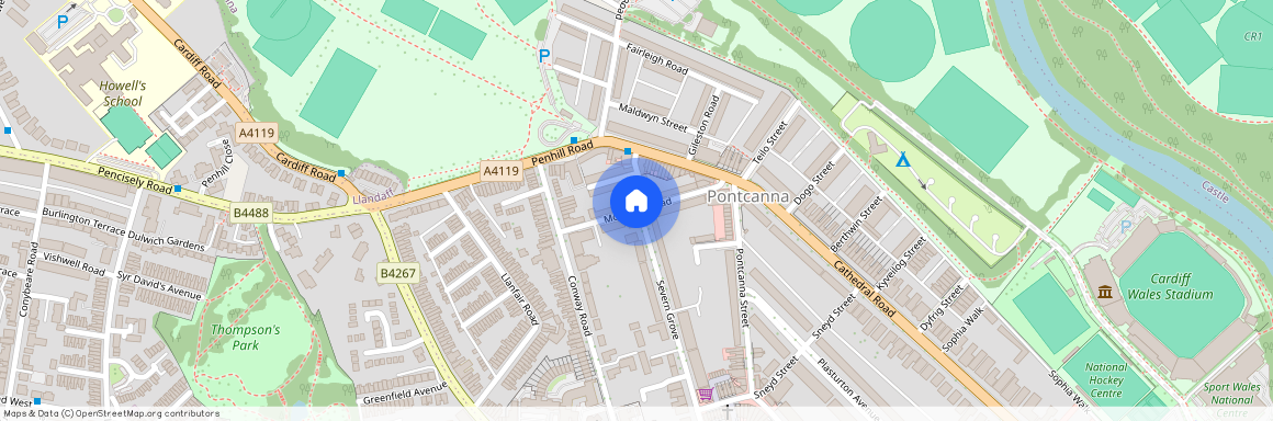 Severn Grove, Pontcanna