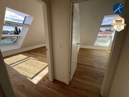 *Superprojekt: ''Über den Baumwipfeln" TOP 52 mit Süd-Westausrichtung + PANORAMA-DACHTERRASSE + 360° WIEN-BLICK - Foto 5