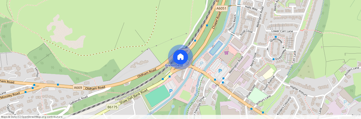 Shaw Hall Bank Road, OL3