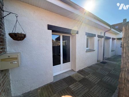 Allennes les marais, Apt T2 bis en duplex, en fond d'allée privée, 555€ et 20€ ch, dispo - Photo 3