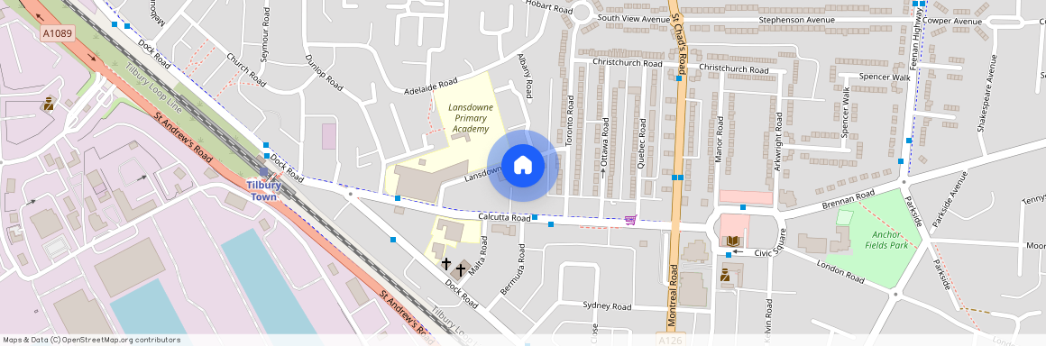 2 bedroom 1st Floor Flat in Tilbury