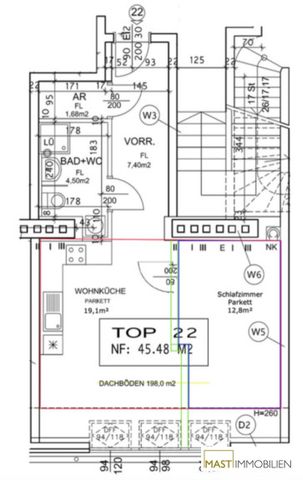 Ihr neuer Dachgeschoss(T)raum inkl. Einbauküche und Klimaanlage in der Alxingergasse /// Ruhelage - Foto 4