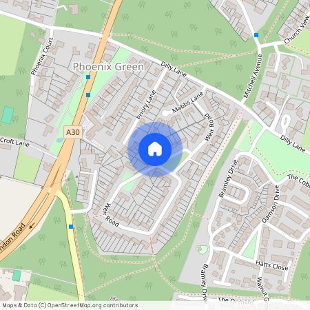 Weir Road, Hartley Wintney, Hook