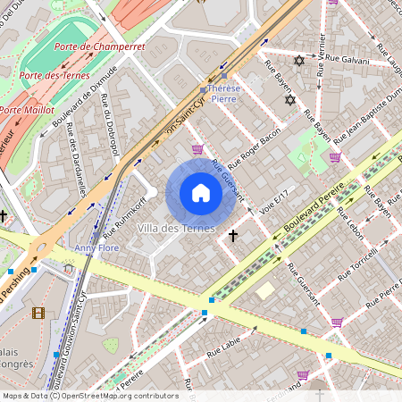 Ternes-Maillot, Paris 17Ème