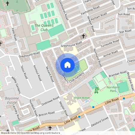 Queens Club Gardens, W14