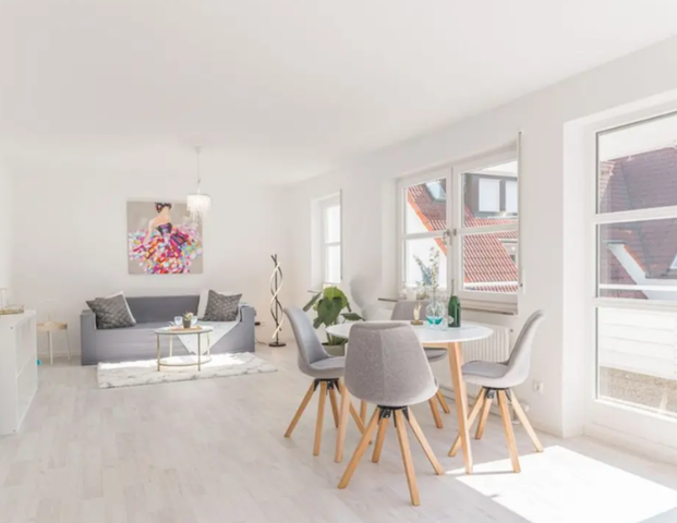 3,5-Zimmer Wohnung in Magstadt Teilmöbliert zur Miete Südbalkon - Foto 1