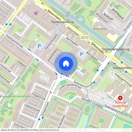 Banne Buiksloot, 1034 ET, Statenjachtstraat, Amsterdam