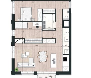 Appartement te huur - Foto 5