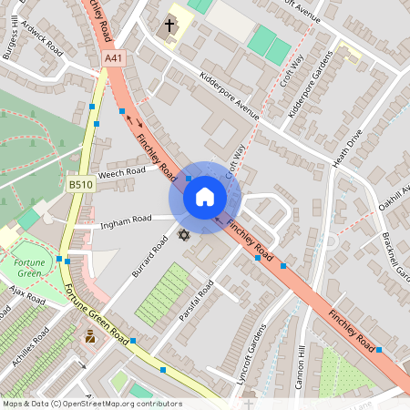 Finchley Rd, London NW3 7BG, UK