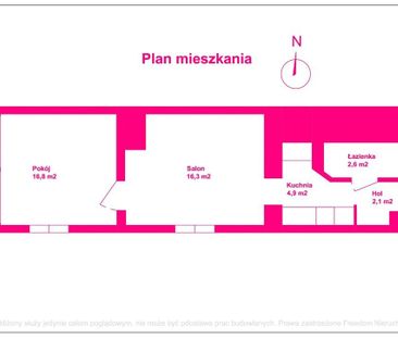 Mieszkanie 40,73 m², Sosnowiec, Marii Skłodowskiej-Curie - Zdjęcie 1