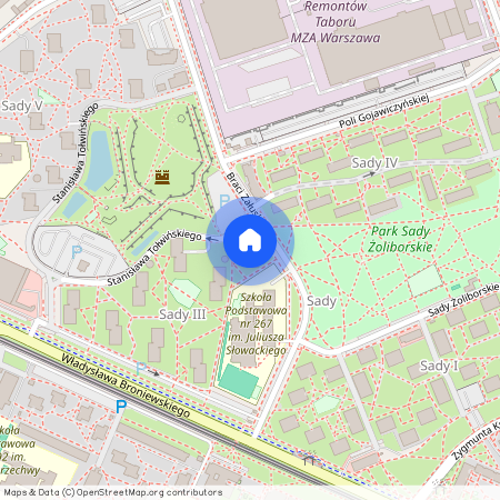 Sady Żoliborskie, Żoliborz, Warszawa, mazowieckie