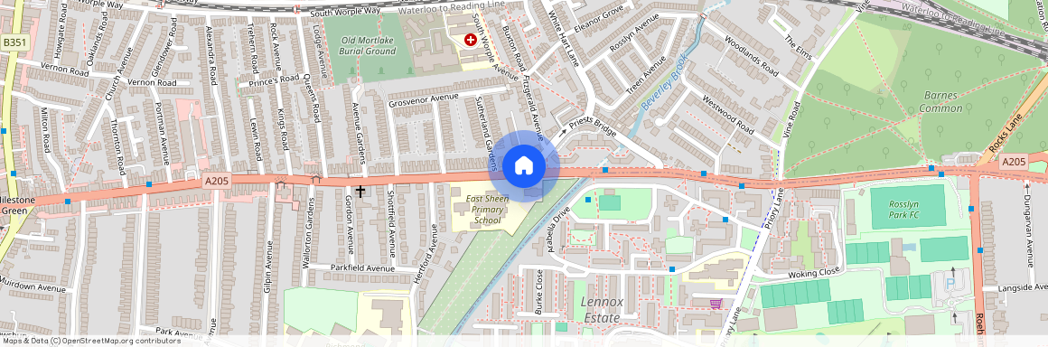 Upper Richmond Road West, East Sheen, SW14