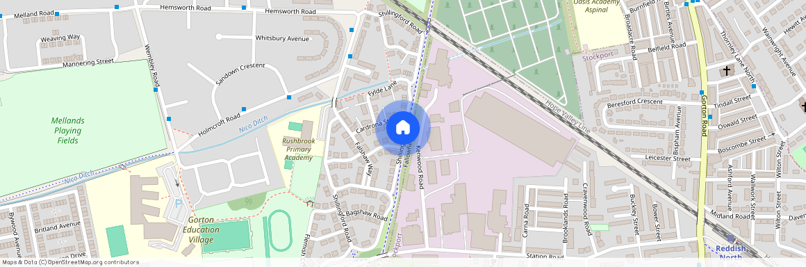 Shillingford Road, Gorton