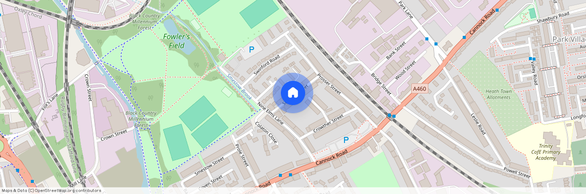 Stratton Street, Wolverhampton, West Midlands, WV10