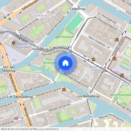 Plantage Parklaan 5-H, Plantage, 1018SP, Amsterdam