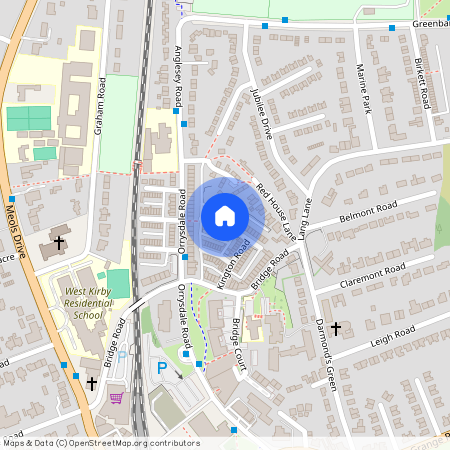 Milton Road, West Kirby, Wirral, Merseyside, CH48