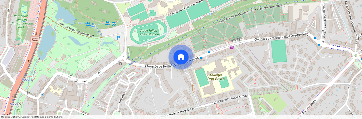 Chaussée de Stockel 245 - 1200 Woluwe-Saint-Lambert