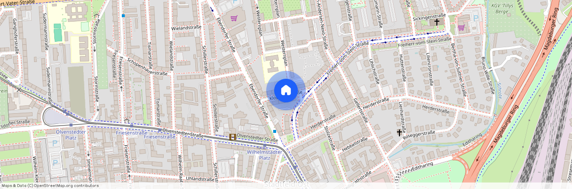 Klopstock Straße, Sasko-Anhaltsko